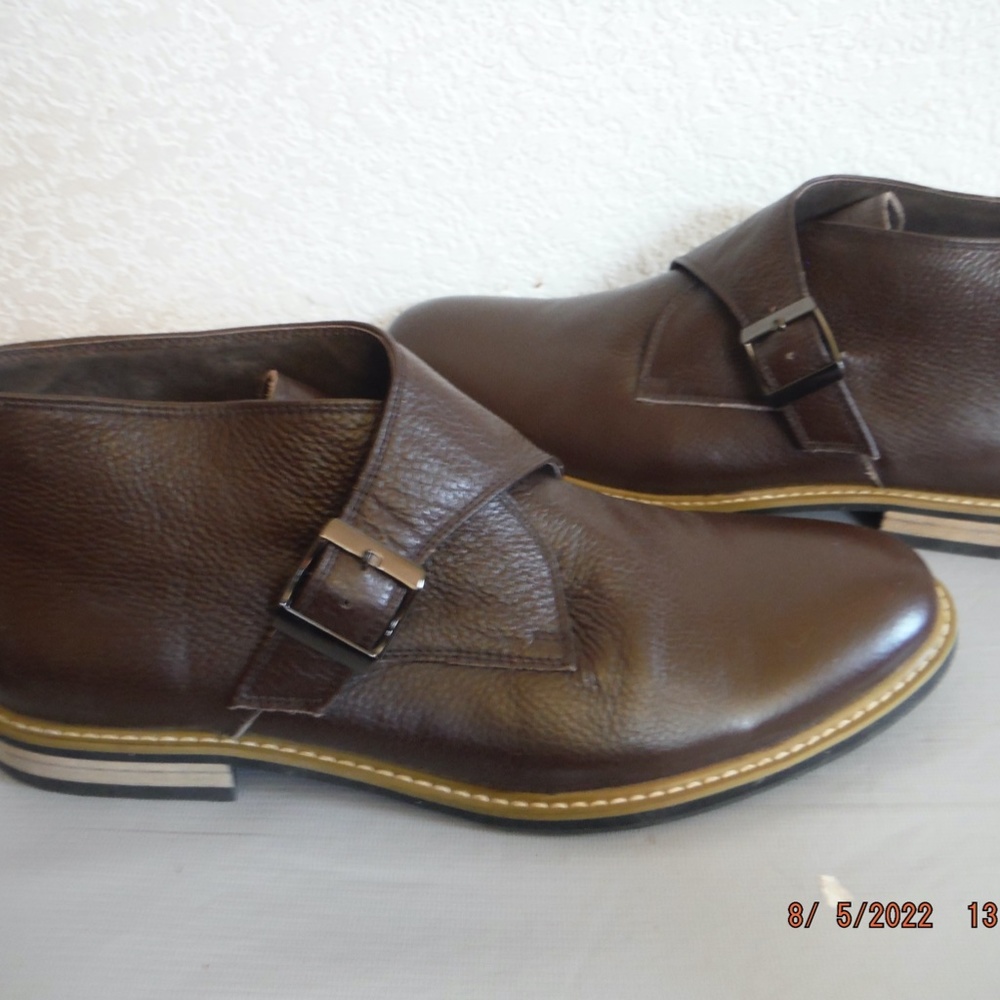 New English Laundry Men's Baron Chukka Boot Brown/Tan Size 11 USA